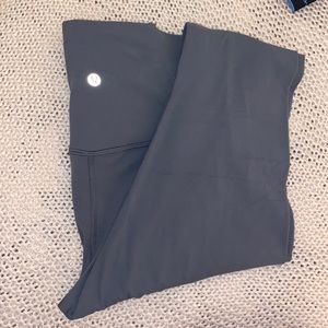 LULUEMON grey Aligns 28”